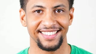healthy skin volunteer